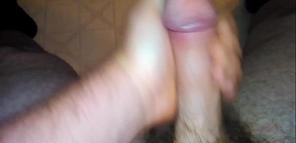  Stroking that cock for yall